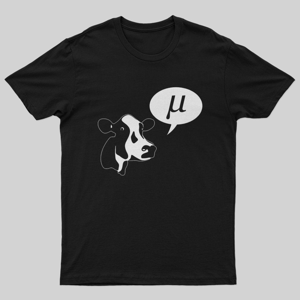 Scientific Cow Goes Mu T-Shirt - Geeksoutfit