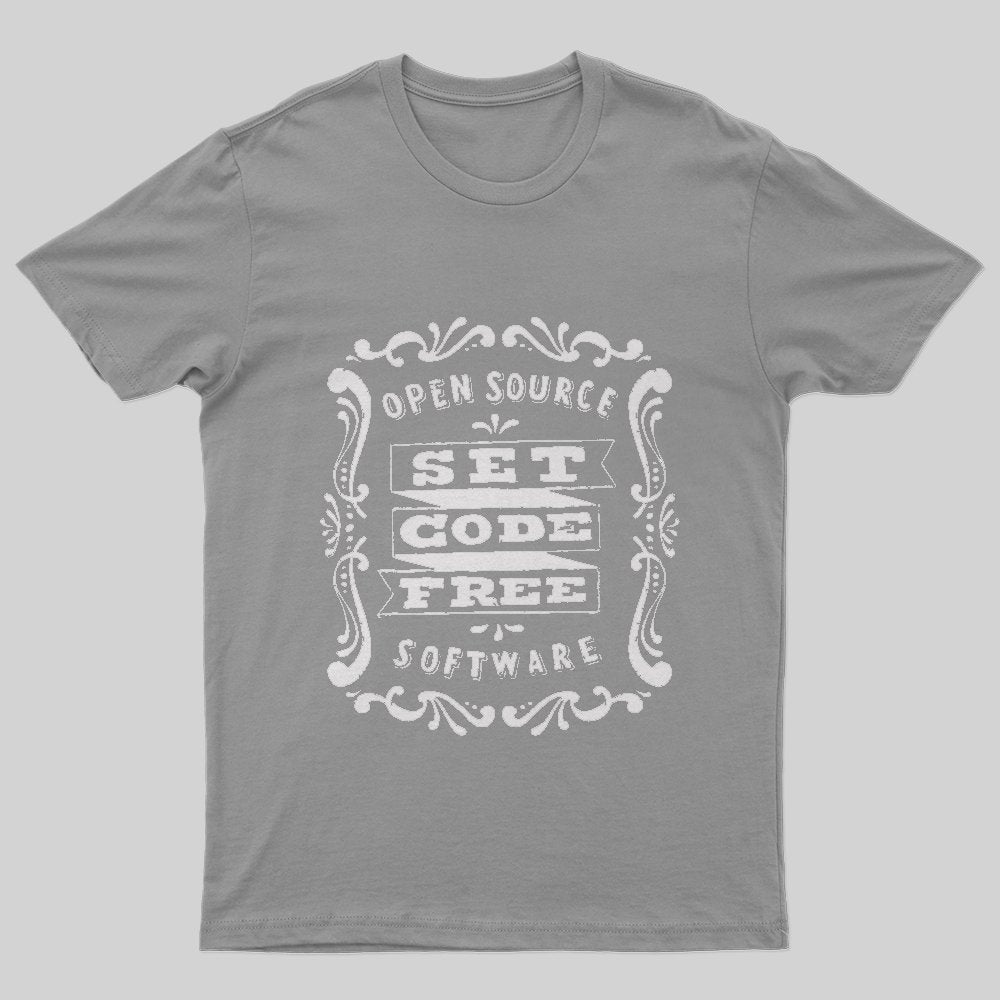 Set Code Free T-Shirt - Geeksoutfit