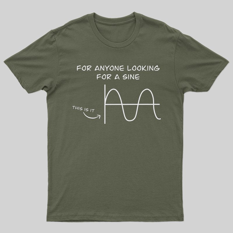 Sine Seekers T-shirt - Geeksoutfit