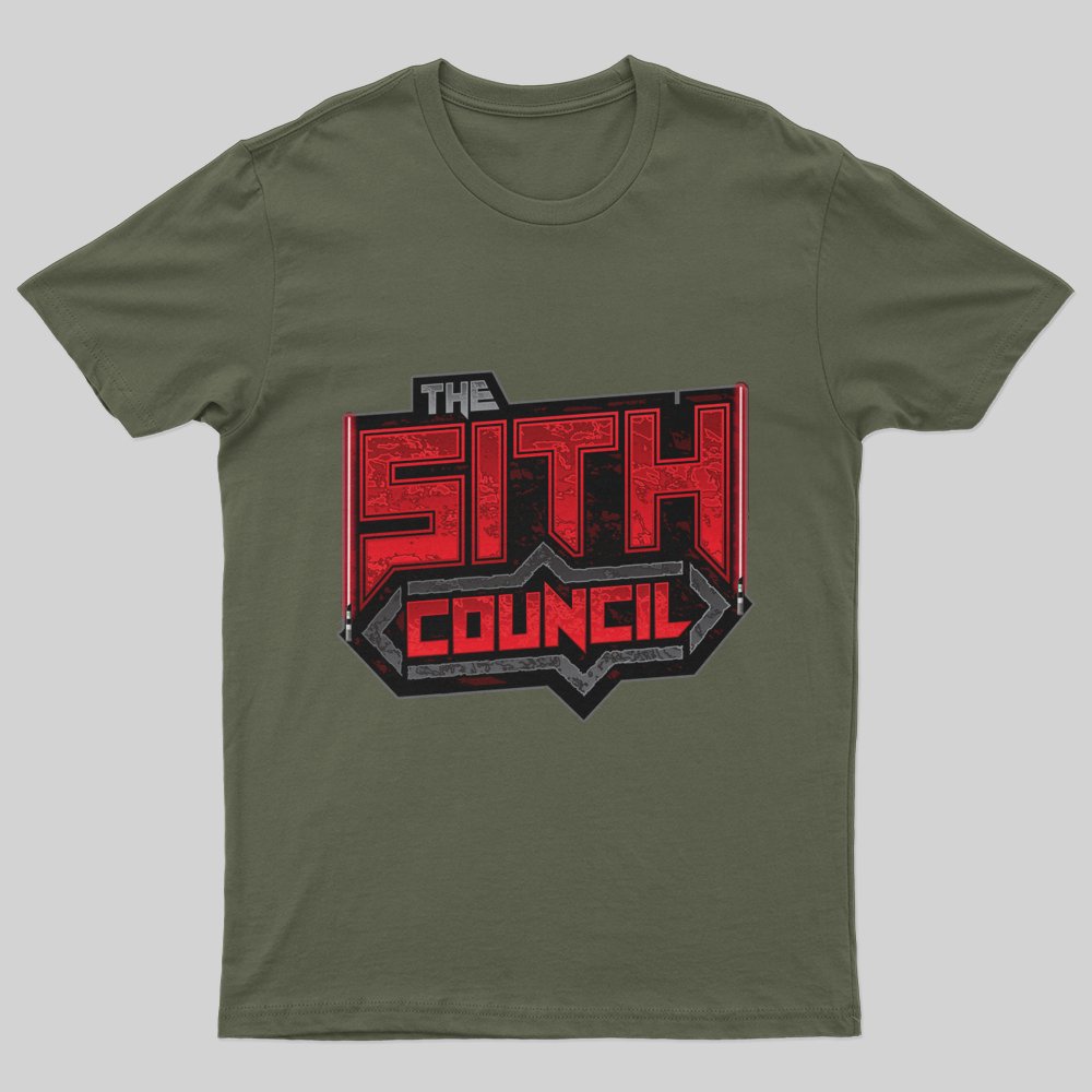 Sith Council Design (Lazer sword edition) T-Shirt - Geeksoutfit
