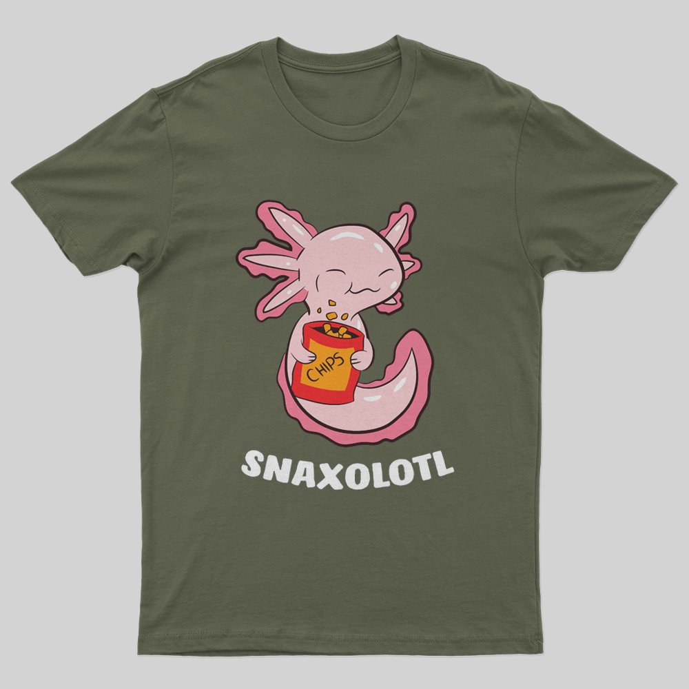 Snaxolotl T-Shirt - Geeksoutfit