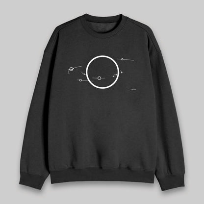 Solar System Sweatshirt - Geeksoutfit