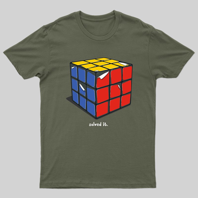 Solved It T-shirt - Geeksoutfit
