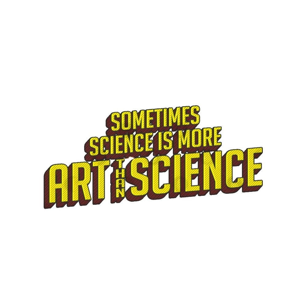 Sometimes Science is More Art Than Science Comic Style T-Shirt - Geeksoutfit