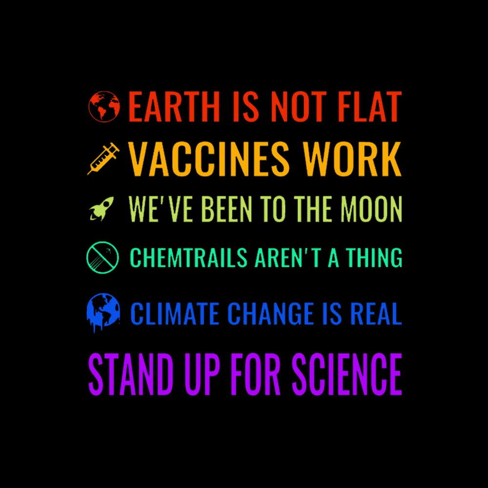 Stand up for Science! T-shirt - Geeksoutfit