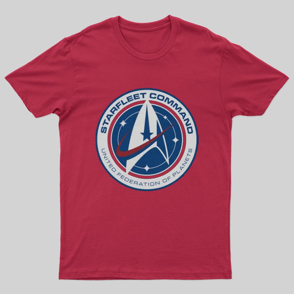 Star Trek Discovery Starfleet Command T-Shirt - Geeksoutfit