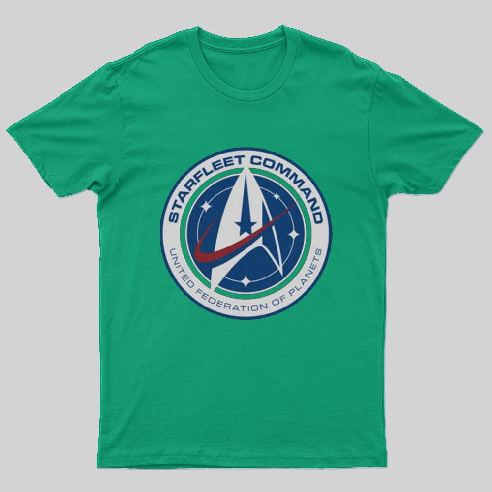 Star Trek Discovery Starfleet Command T-Shirt - Geeksoutfit