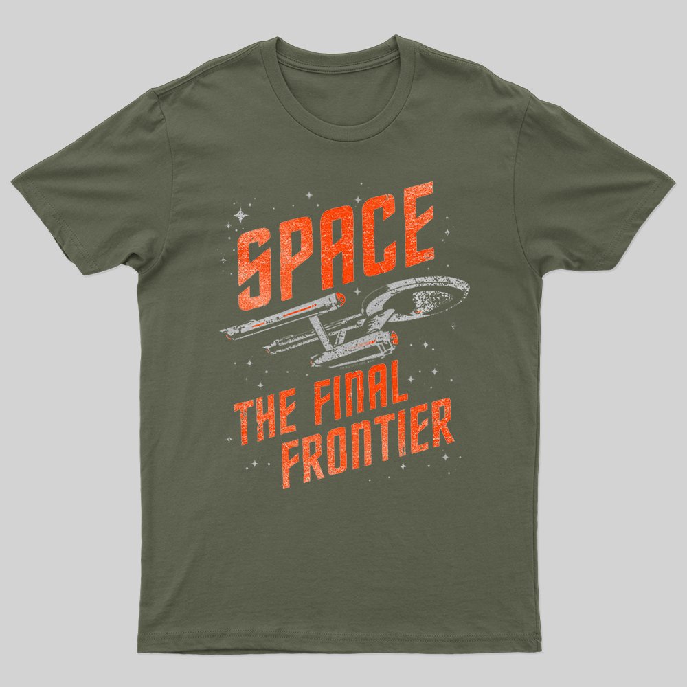 Star Trek Final Frontier Space Travel T-shirt - Geeksoutfit