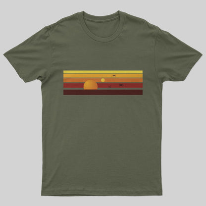 SUNSET TATOOINE T-Shirt - Geeksoutfit