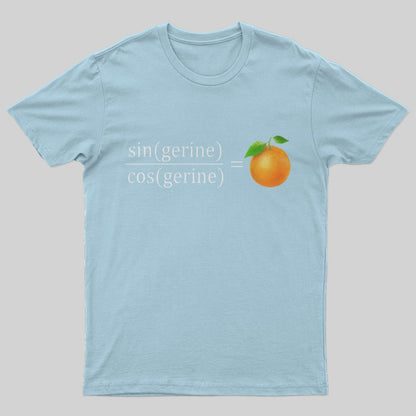 Tan(gerine) Math T-Shirt - Geeksoutfit