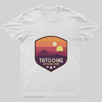 Tatooine National Park Emblem T-Shirt - Geeksoutfit