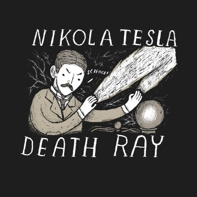 TESLA DEATH RAY T-Shirt - Geeksoutfit