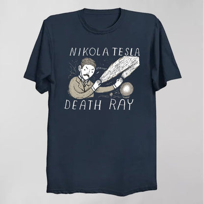 TESLA DEATH RAY T-Shirt - Geeksoutfit