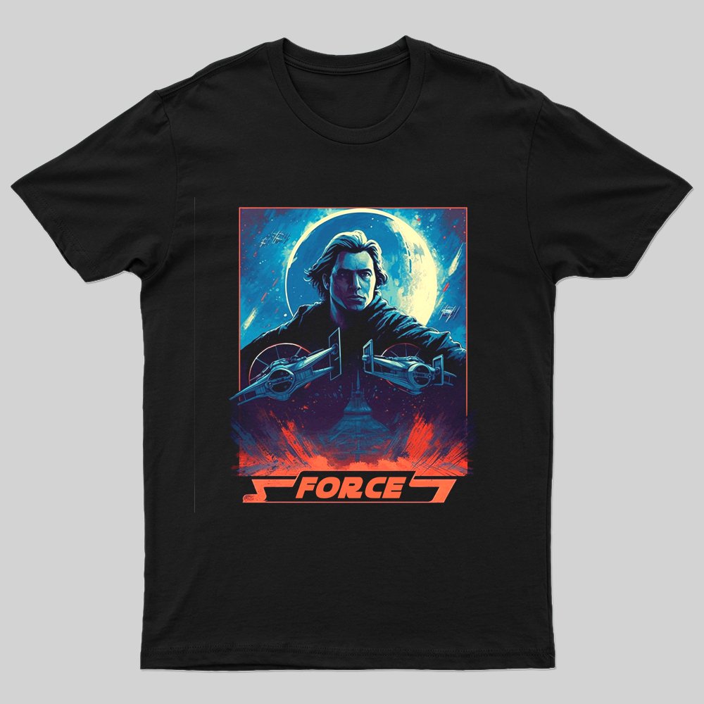 The Force Man T-Shirt - Geeksoutfit