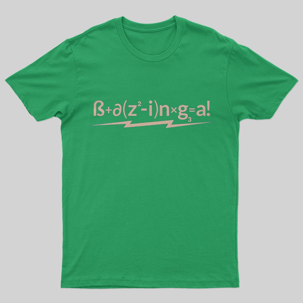 The Formula For Success T-Shirt - Geeksoutfit