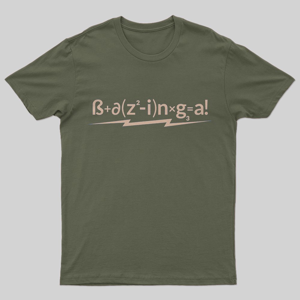 The Formula For Success T-Shirt - Geeksoutfit