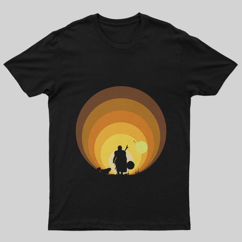 The Hunter and Child T-Shirt - Geeksoutfit