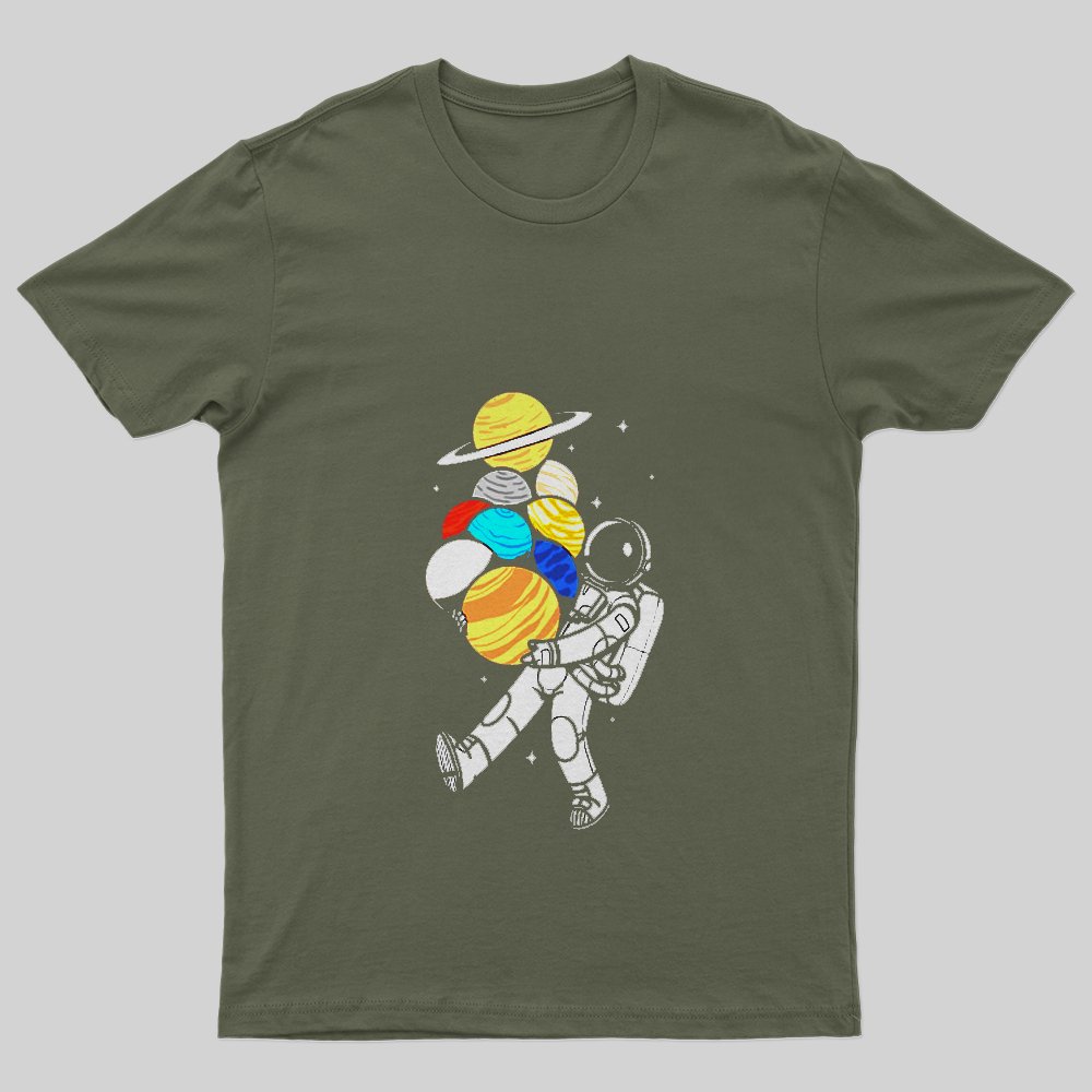 The Planet Astronaut T-Shirt - Geeksoutfit