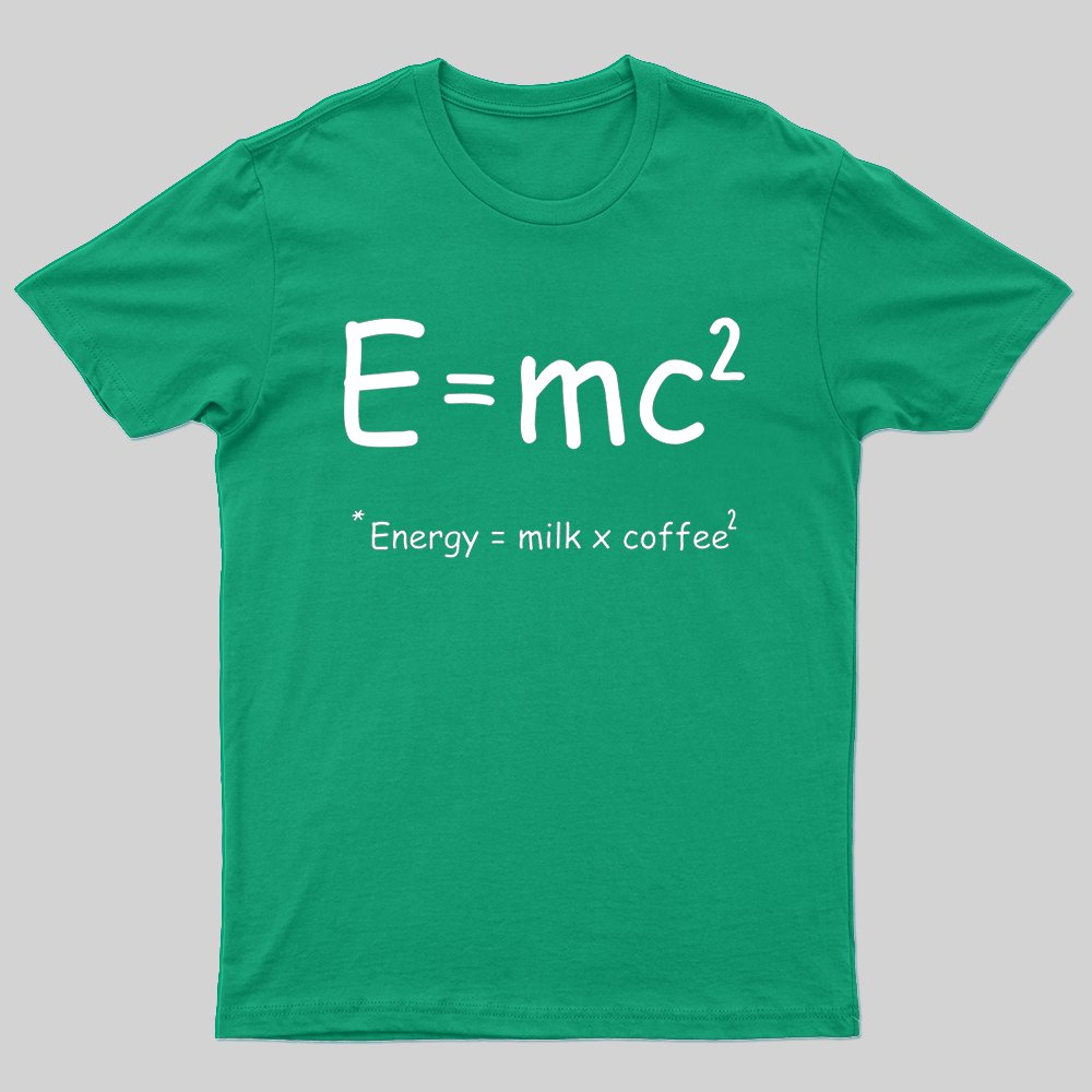 Theory of Relativity Funny Equation T-shirt - Geeksoutfit