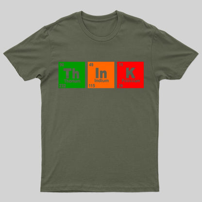 Think Science Periodic T-shirt - Geeksoutfit