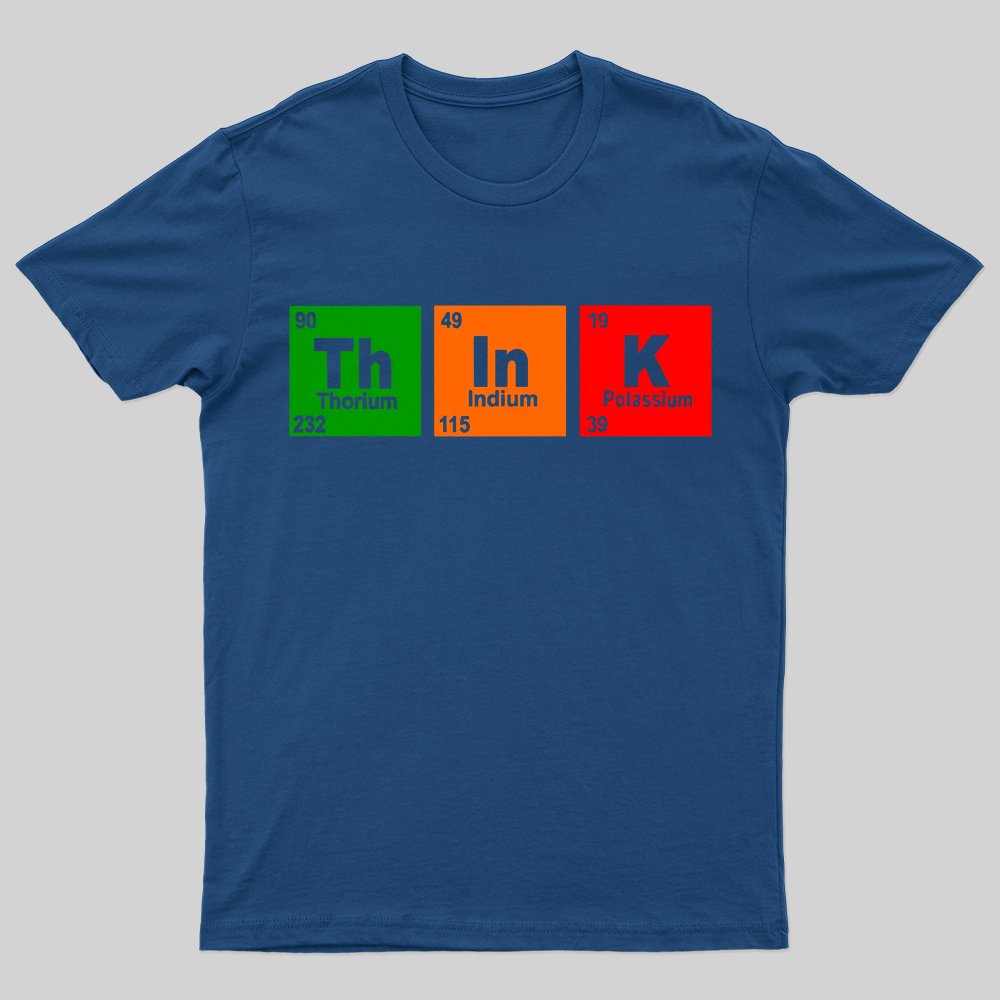 Think Science Periodic T-shirt - Geeksoutfit
