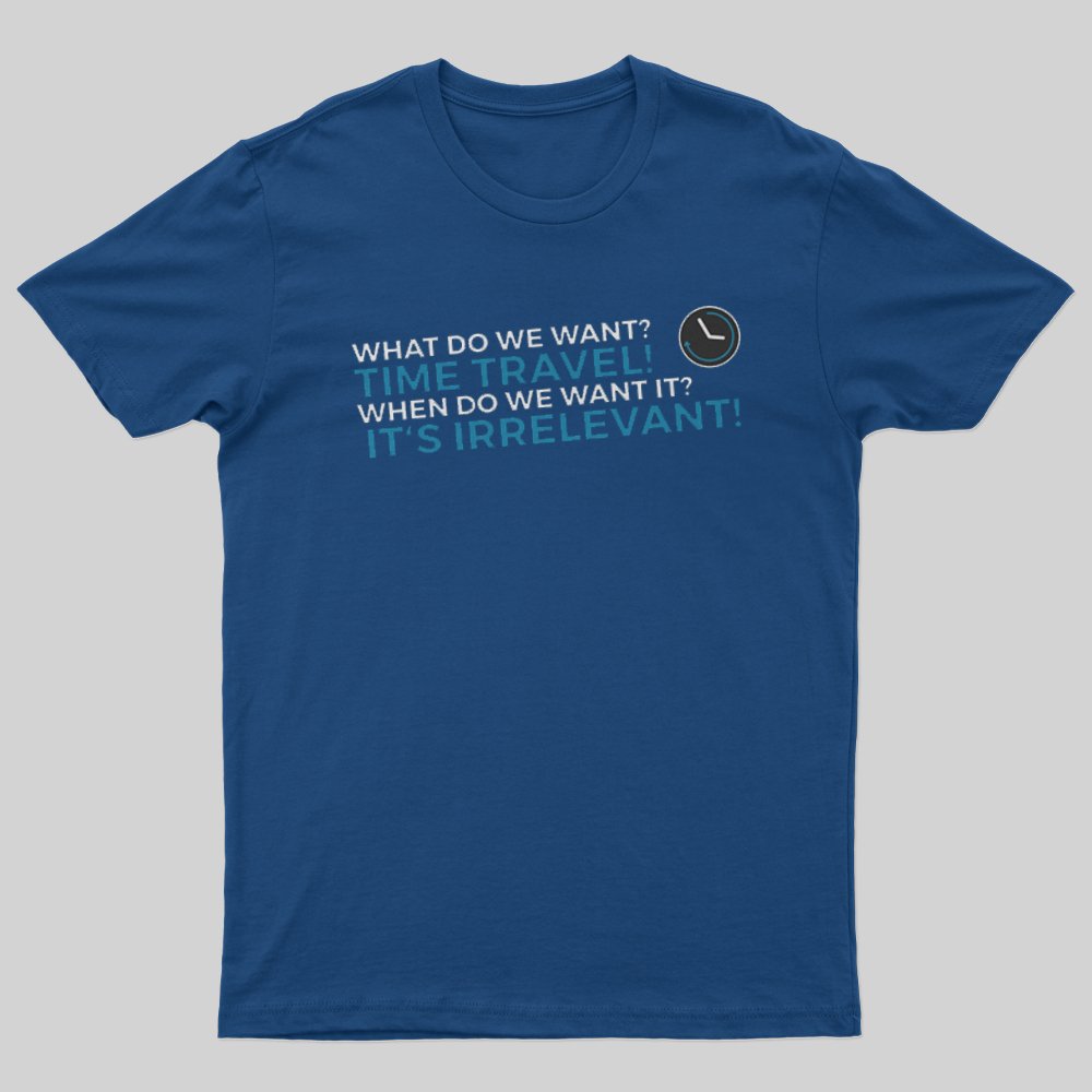 Time Travel T-Shirt - Geeksoutfit