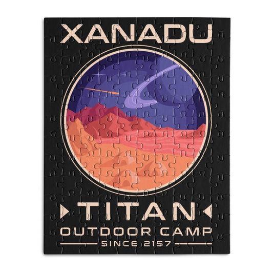 TITAN OUTDOOR CAMP-Wooden Jigsaw Puzzle - Geeksoutfit
