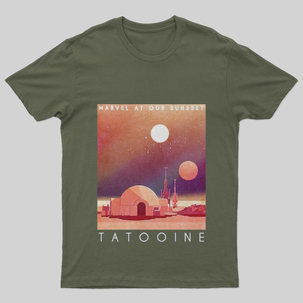 Visit Tatooine T-Shirt - Geeksoutfit