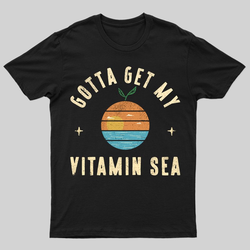 Vitamin Sea T-shirt - Geeksoutfit