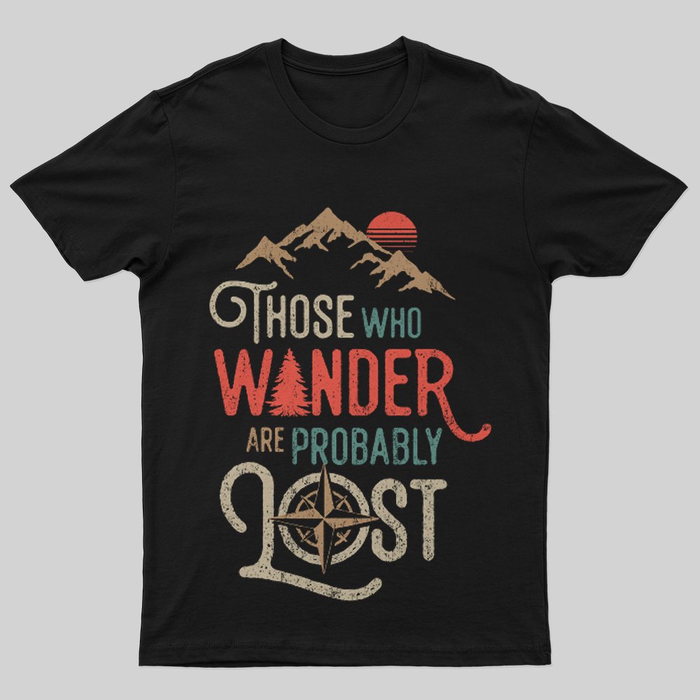WanderLost T-Shirt - Geeksoutfit