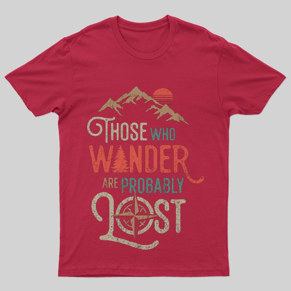 WanderLost T-Shirt - Geeksoutfit