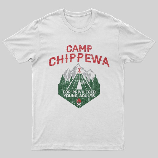Wednesday Camp Chippewa T-Shirt - Geeksoutfit