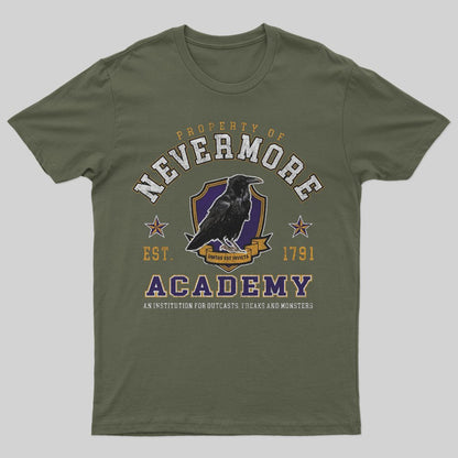 Wednesday Nevermore Academy T-Shirt - Geeksoutfit