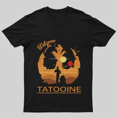 Welcome to Tatooine T-Shirt - Geeksoutfit