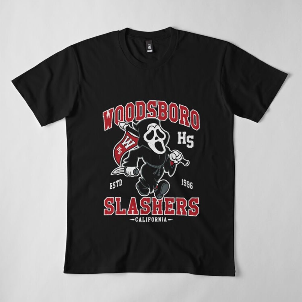 Woodsboro High School Mascot T-Shirt - Geeksoutfit