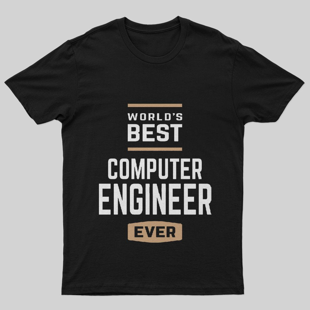 World's Best Computer Engineer T-Shirt - Geeksoutfit