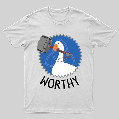 Worthy Goose T-shirt - Geeksoutfit