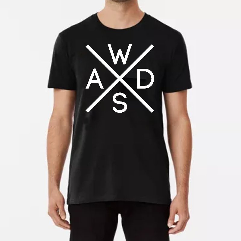 WSAD T-shirt - Geeksoutfit