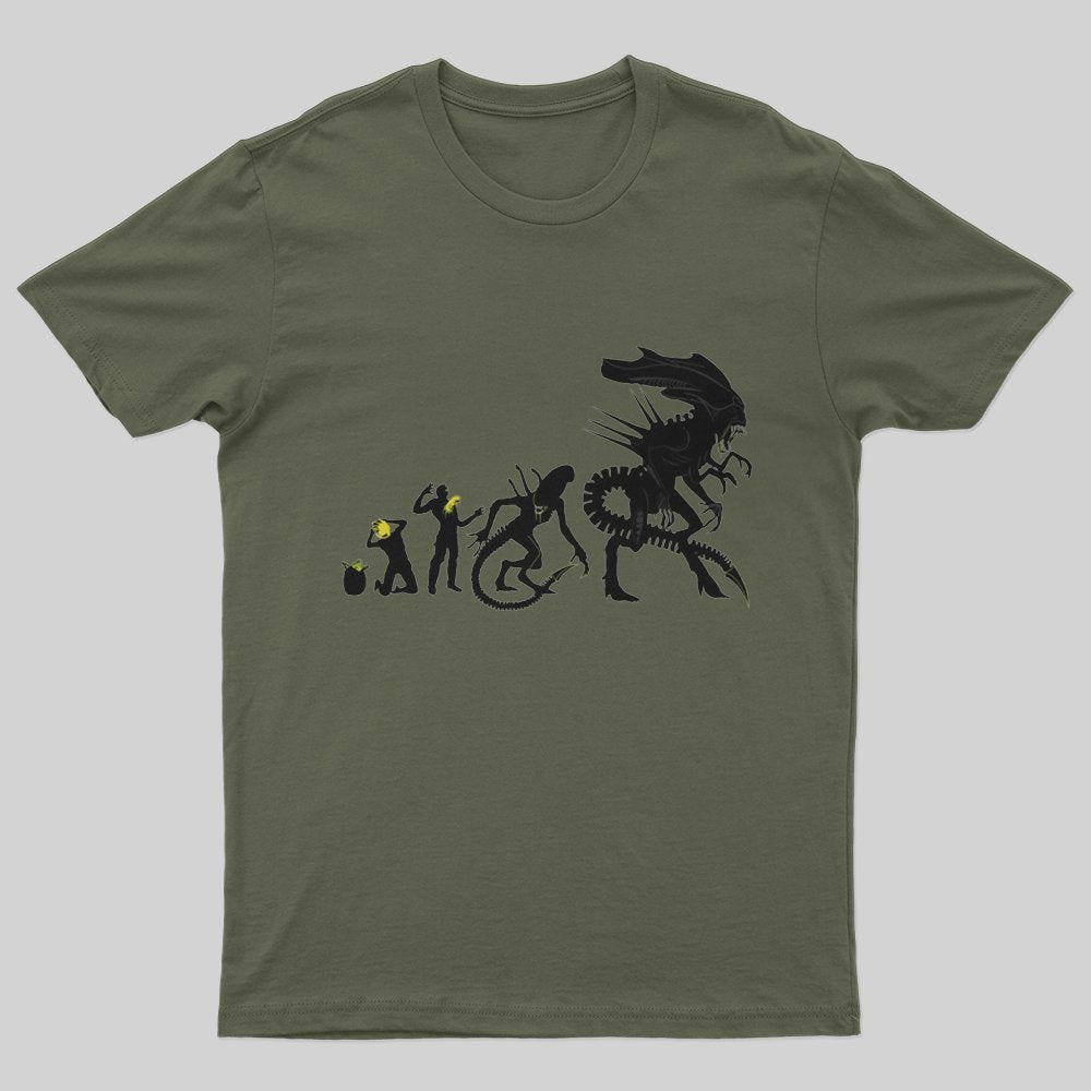 Xenomorph Evolution T-Shirt - Geeksoutfit